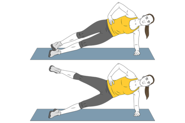 How to Do Side Plank Hip Lifts Exercise Correctly 