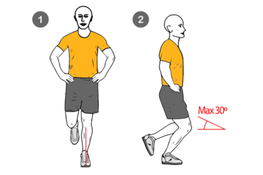 30º SINGLE LEG SQUATS - Exercises, workouts and routines