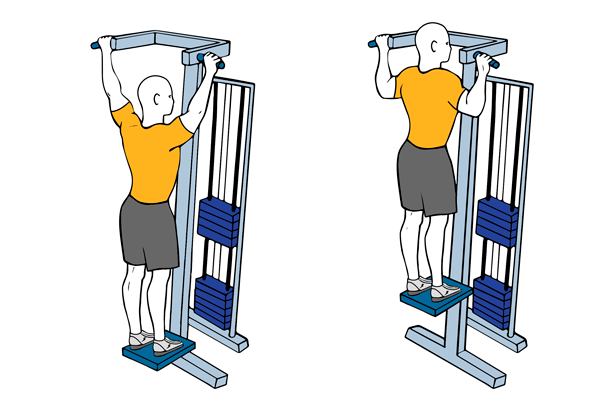 maquina para pull ups