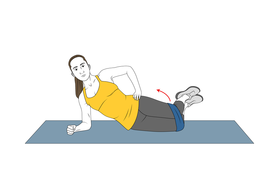 SIDE PLANK CLAM